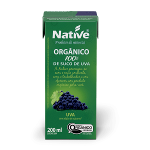 Suco de Uva Orgânico Native 200ml